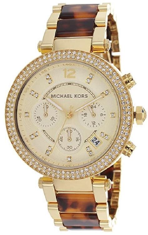 michael kors mens tortoise watch|mk5688.